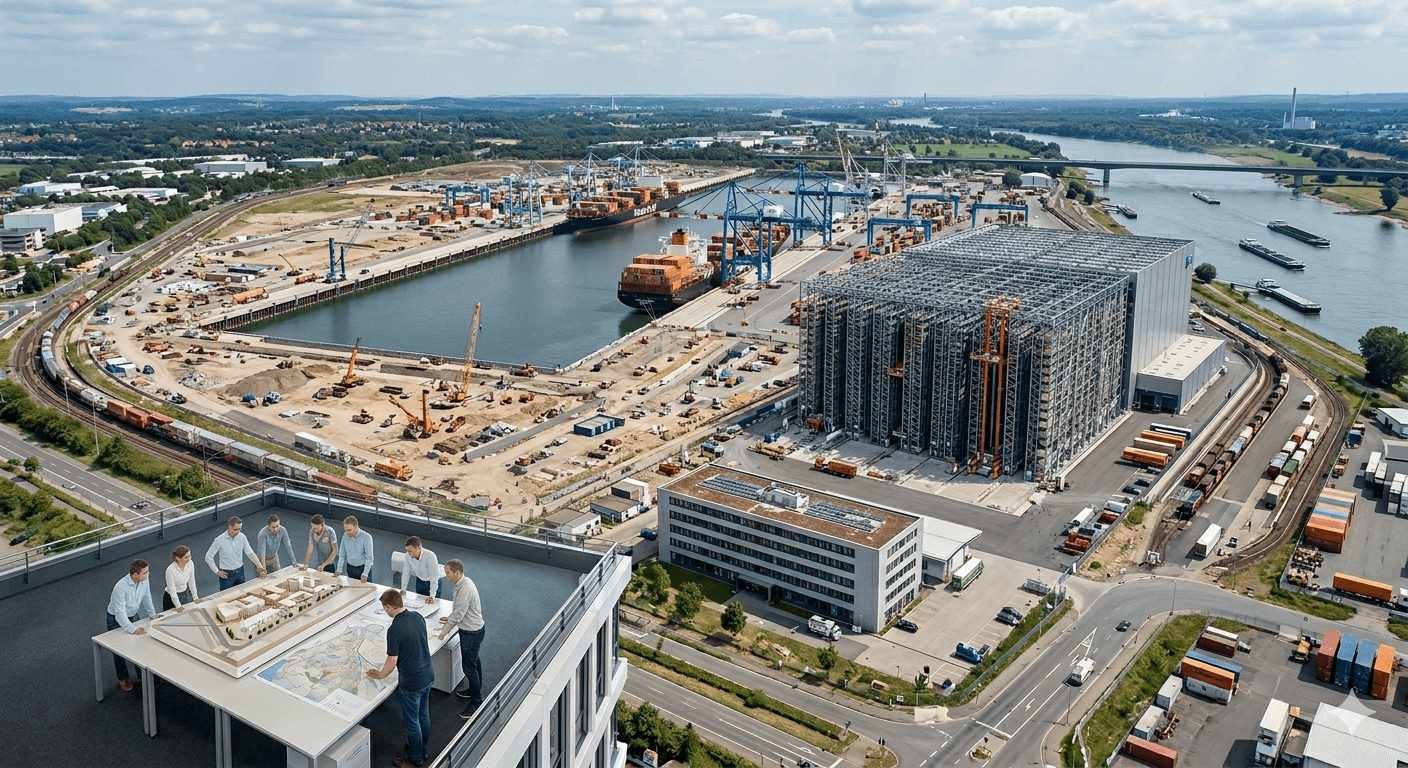 Logistics cargo terminal